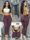 Jeans Levantacola Colombiano Con Faja