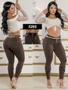 Jeans Levantacola Colombiano Con Faja 