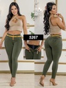 Jeans Levantacola Colombiano Con Faja 