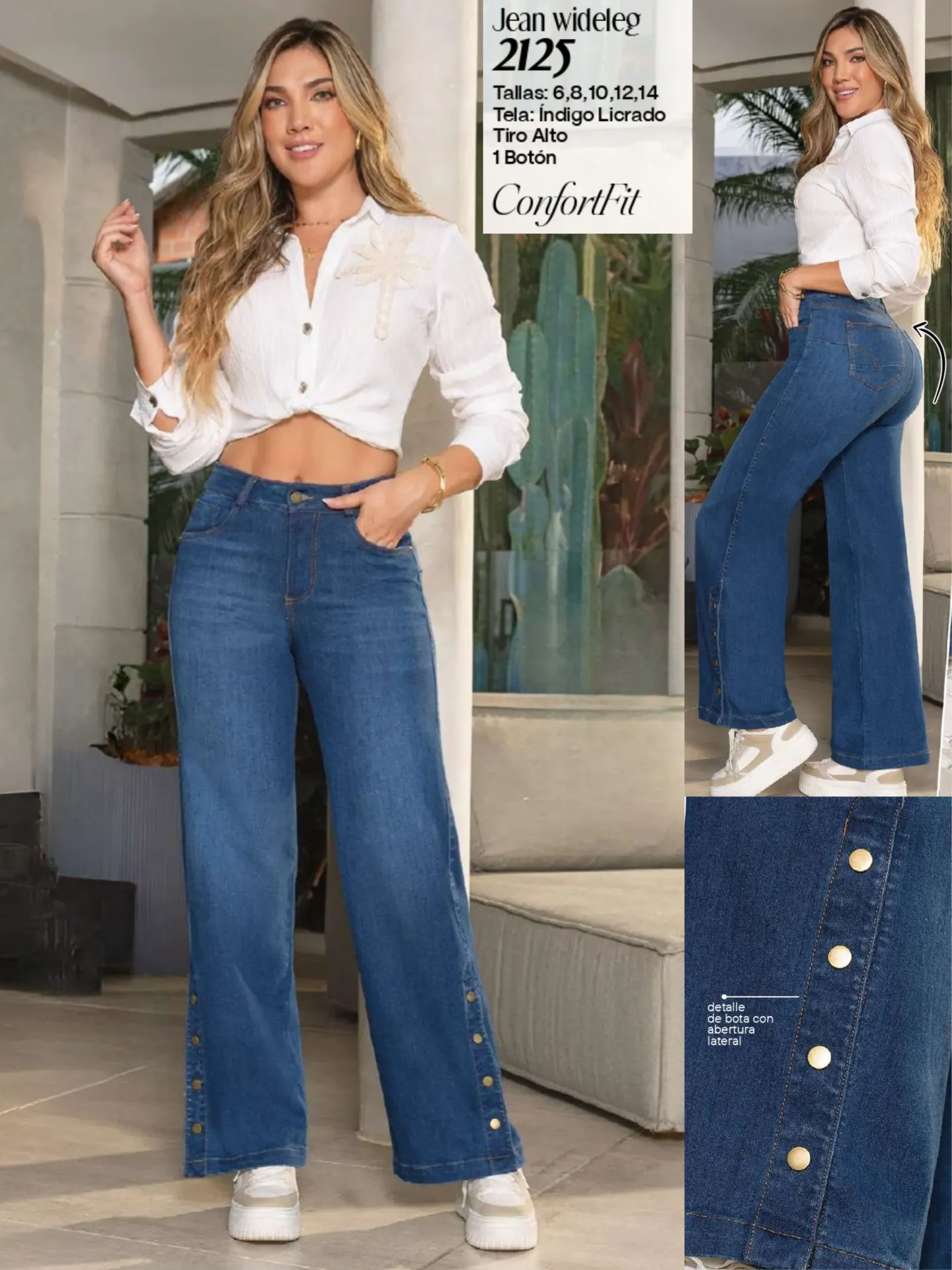 Jeans Levantacola Colombiano