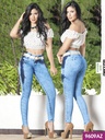 Jeans Levantacola Colombiano Azulle 
