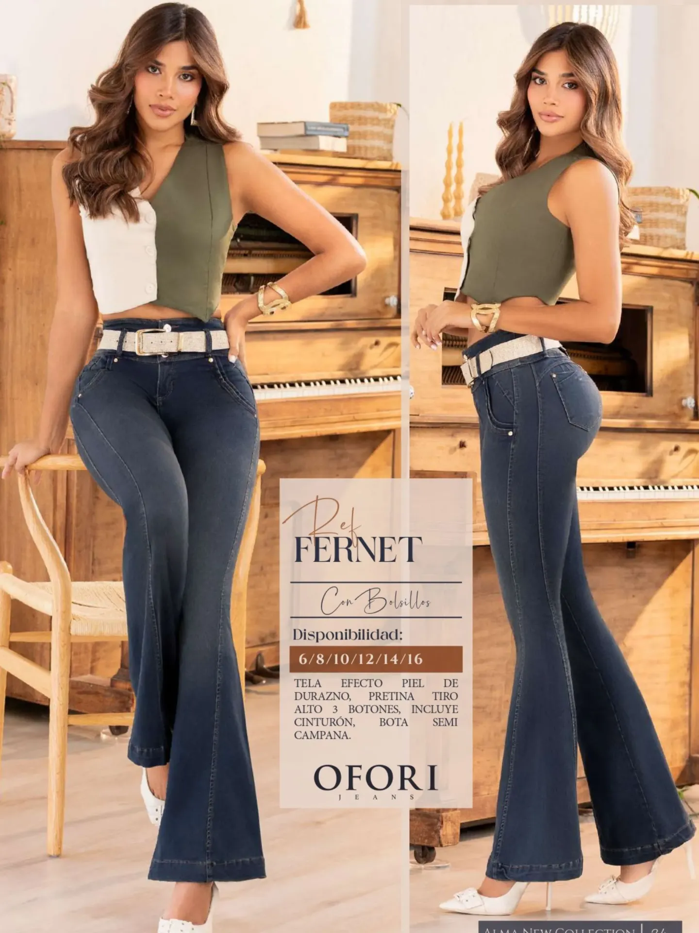 Jeans Levantacola Colombiano Ofori FERNET